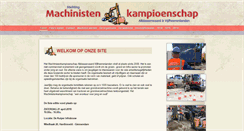 Desktop Screenshot of machinist.cms.cuci.nl
