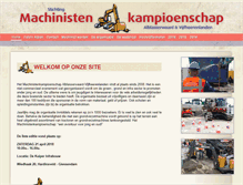 Tablet Screenshot of machinist.cms.cuci.nl